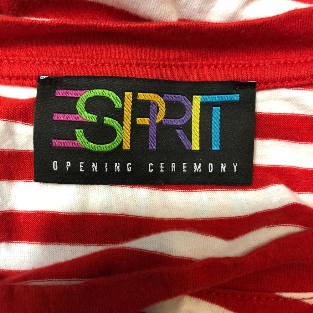 NEW Esprit x Opening Ceremony Pieced Logo T 0296 - Picture 3 of 8